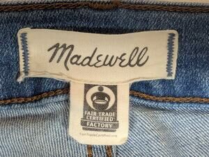 Madewell Jeans Women's Size 27P Blue 10"High-Rise Skinny Cropped Ankle (0857)